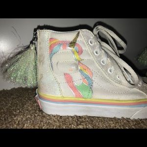Vans Shoes - Youth Unicorn Vans High Tops Size 13 Vans Shoes - Youth Unicorn Vans High Tops Size 13